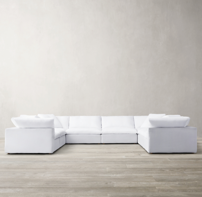 Celebrity Favorite Cloud Sectional Vs, The Cloud Leather Sectional Sofa