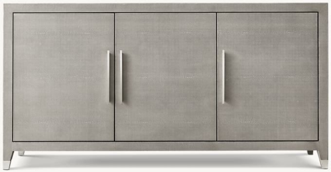Graydon Shagreen Triple-Door Sideboard