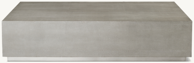 Graydon Shagreen Plinth Coffee Table