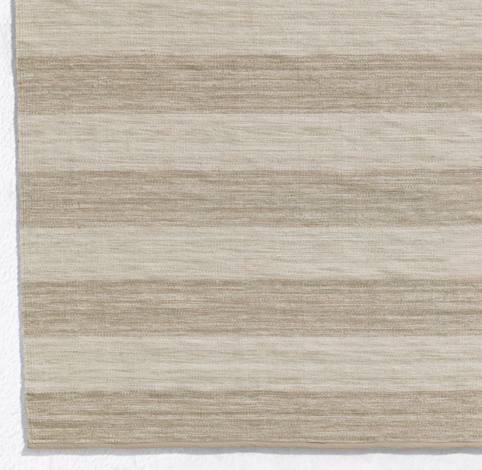 Perennials® Performance Heathered Stripe Outdoor Rug Swatch