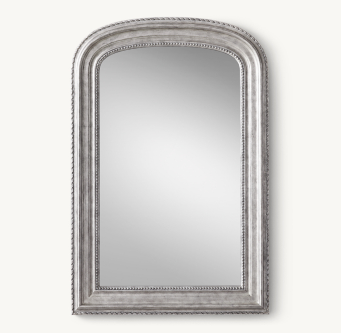 Gilt Arched Mirror