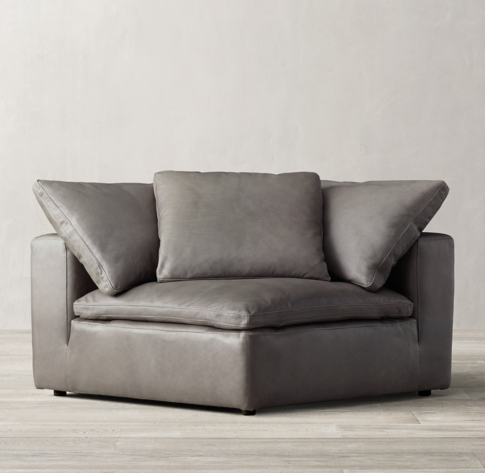 Cloud Modular Leather Corner Chair