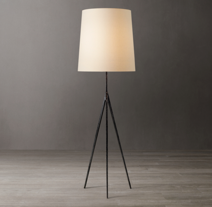 tripod floor lamp the range