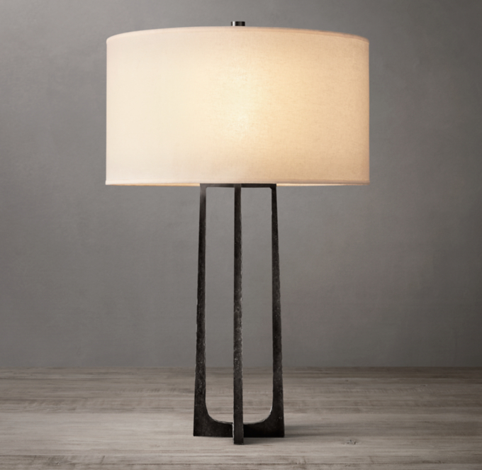 iron table lamp