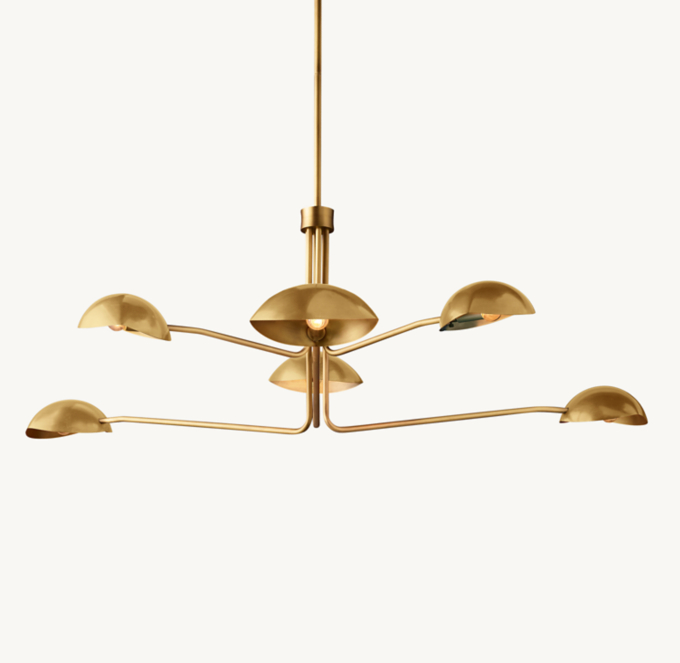 Convessi Round Chandelier 152cm