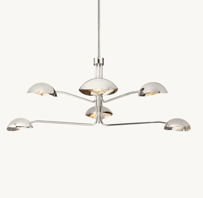 Convessi Round Chandelier 152cm