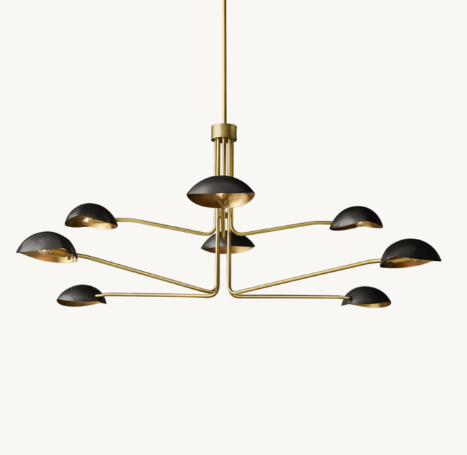 Convessi Round Chandelier 183cm