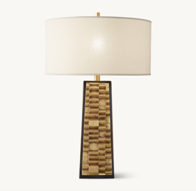 Brutalist Constructivist Table Lamp