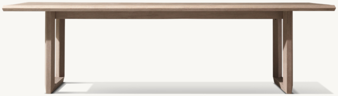 Paloma Teak Rectangular Dining Table