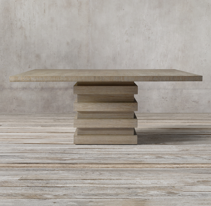 Shown in Cerused Grey Oak.