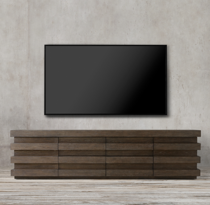Stacked Media Console