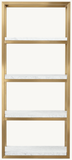 Torano Marble Shelving | RH