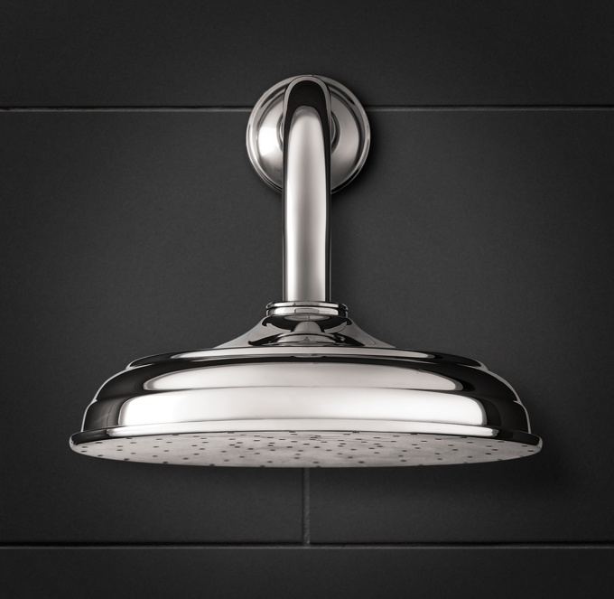 8&#34; Round Wall-Mount Rain Showerhead