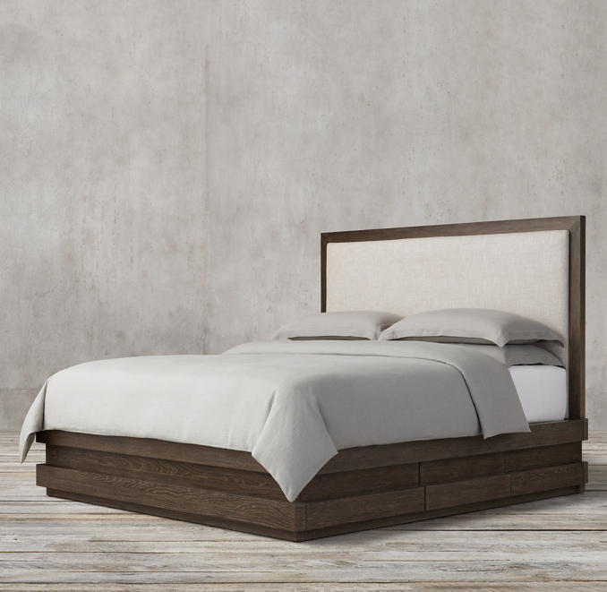Restoration Hardware Queen Bed With Storage Hanaposy