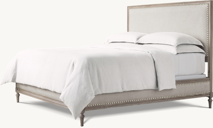 Maison Fabric Panel Bed