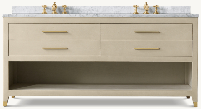 Graydon Shagreen Double Washstand