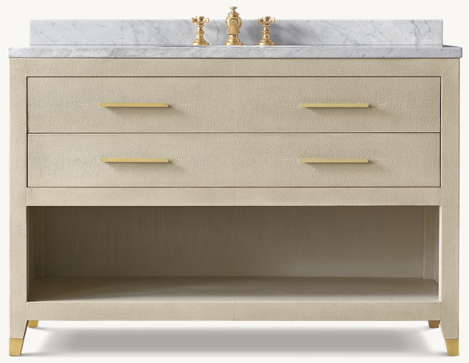 Graydon Shagreen Single Extra-Wide Washstand