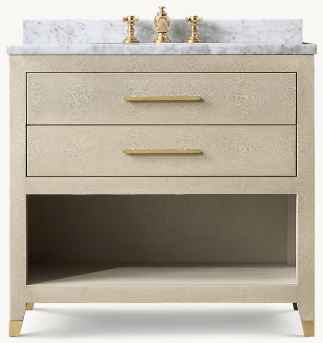 Graydon Shagreen Single Washstand
