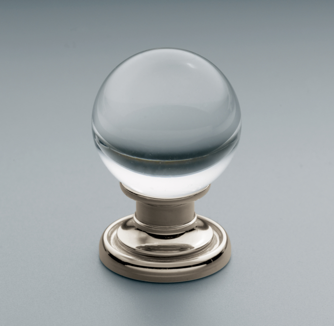 Round Glass Knob