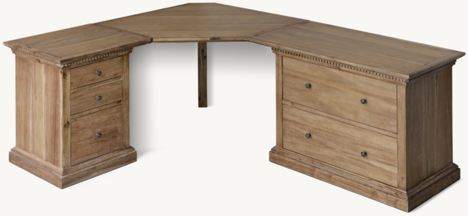 Restoration hardware corner deals desk