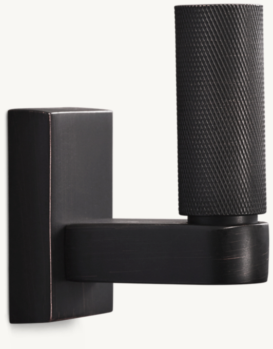 Lambeth Knurled Hook RH