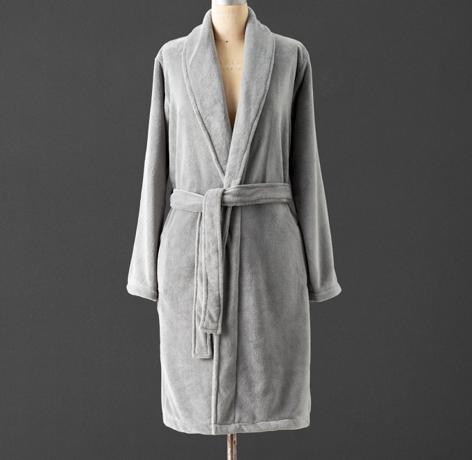 VelvetLoft Plush Luxury Spa Robe, Robes