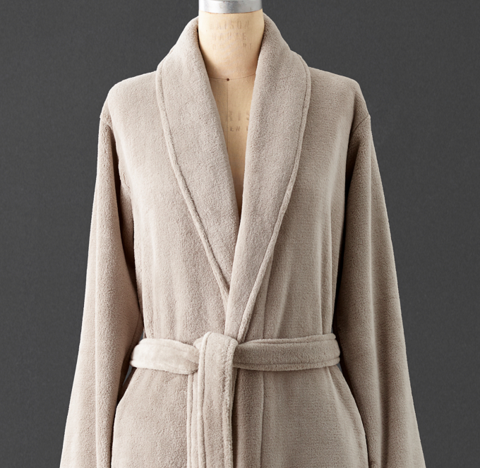 Luxury Plush Spa Robe | RH