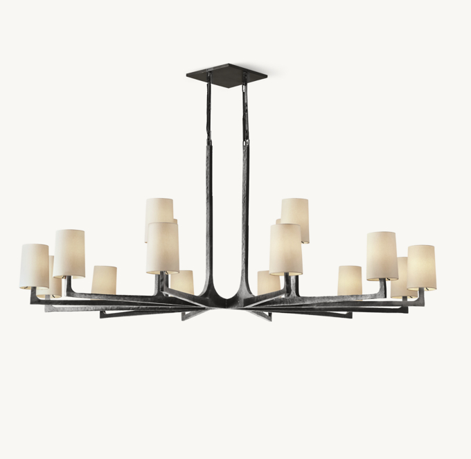 Wright Round Chandelier 60\"