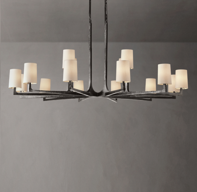 Wright Round Chandelier 60\"