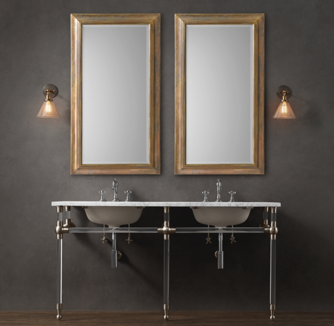 Gramercy Double Glass Washstand
