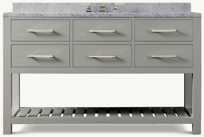 Hutton Single Extra-Wide Washstand