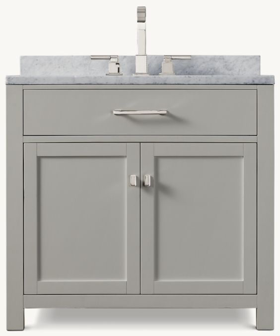 Front view of Hutton Single Vanity 