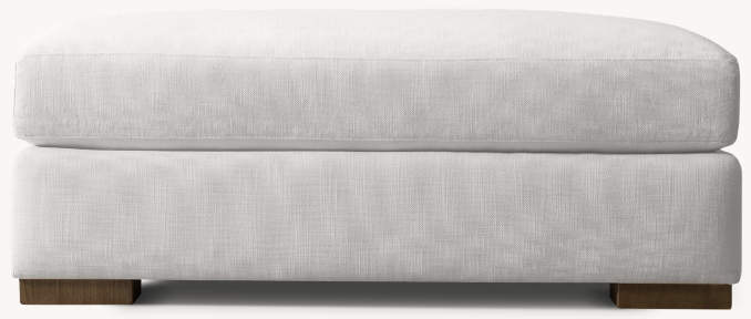 Shown in White Perennials® Performance Textured Linen Weave.