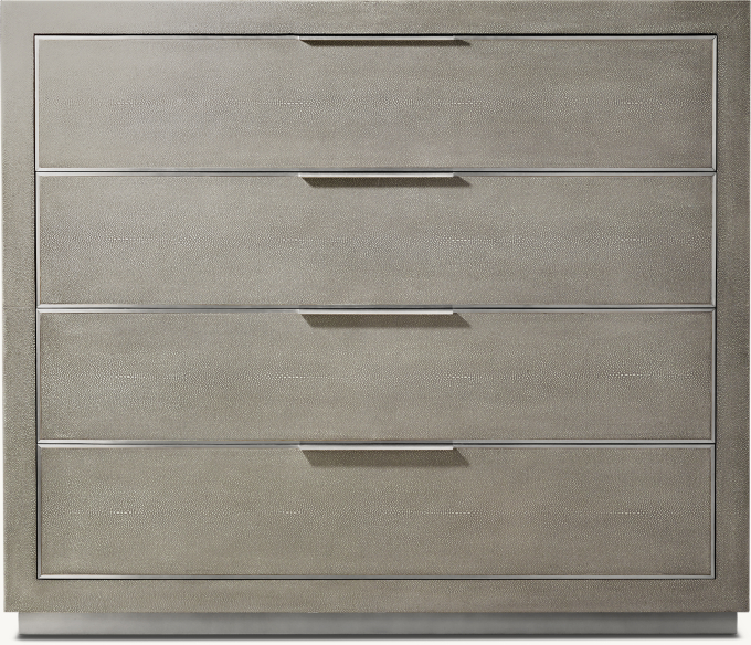 Cela Shagreen 4-Drawer Dresser