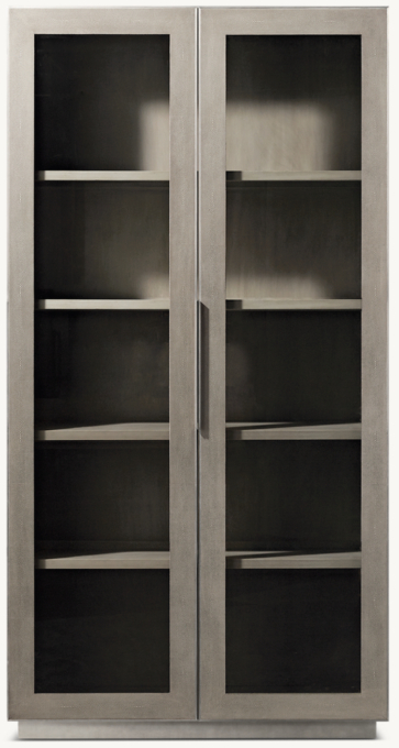 Cela Shagreen Glass Cabinet