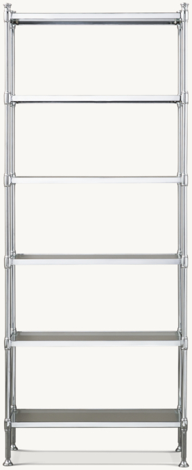 Front view of Newbury 60&Frac12;" Shelving 