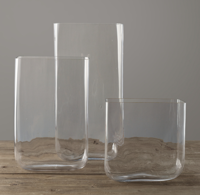 Grand Handblown Glass Vase