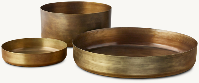 Shown in Antiqued Brass.
