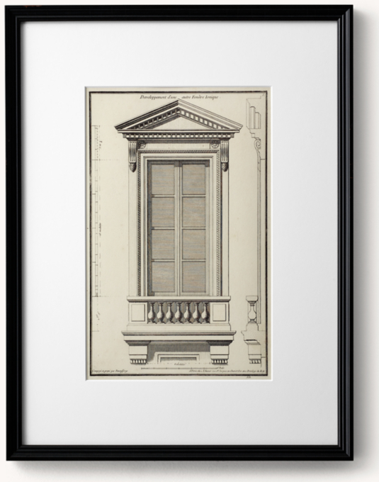 18th C. Engravings of French Neoclassical Architecture 3