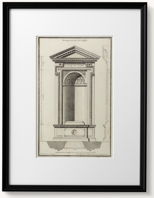 18th C. Engravings of French Neoclassical Architecture 4