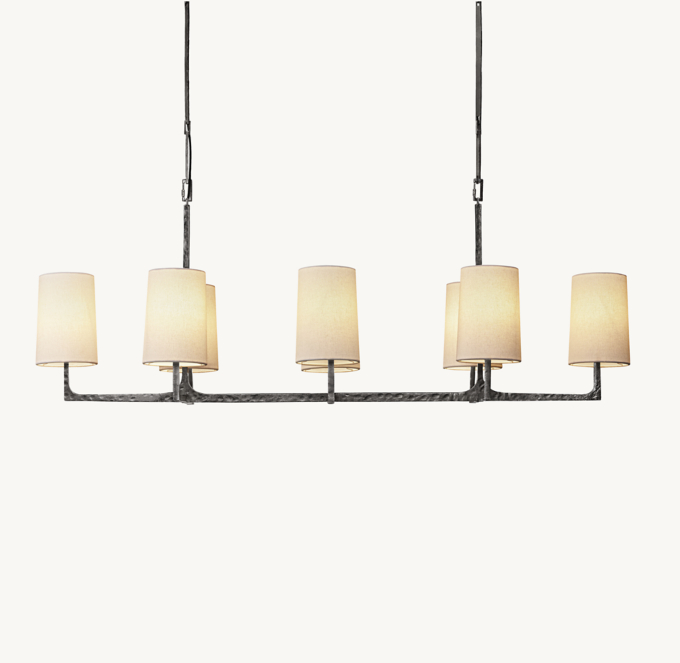 Wright Linear Chandelier 54\"