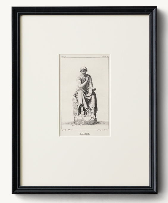 19th C. Engravings of Greek and Roman Goddesses 1