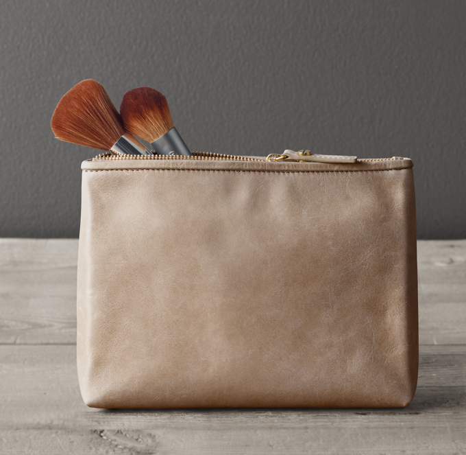 Download Italian Leather Cosmetic Case
