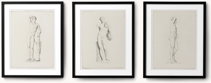 Engraving of Greek Male 1, Engraving of Greek Male 2, Engraving of Greek Male 3 shown (left to right).