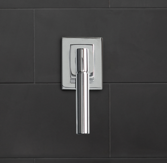 Modern Lever-Handle Flow Control Valve & Trim Set for Thermostatic Systems
