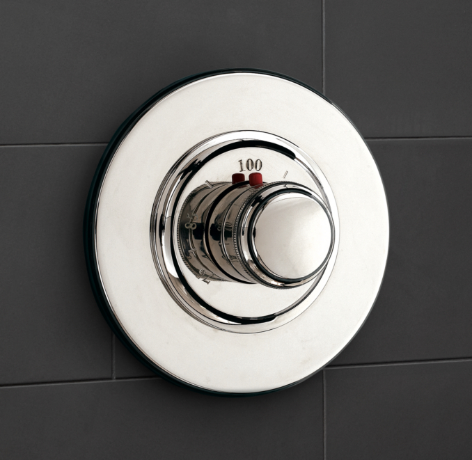 Universal Traditional Thermostatic Shower Valve & Trim Set