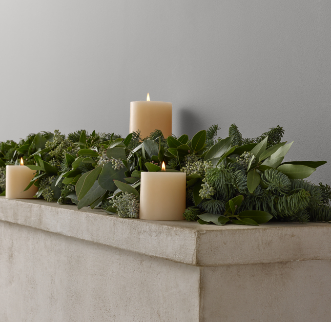 Fresh Cut Bay Leaf & Eucalyptus Garland