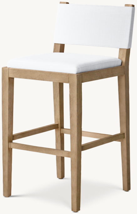 Saddle Fabric Bar & Counter Stool