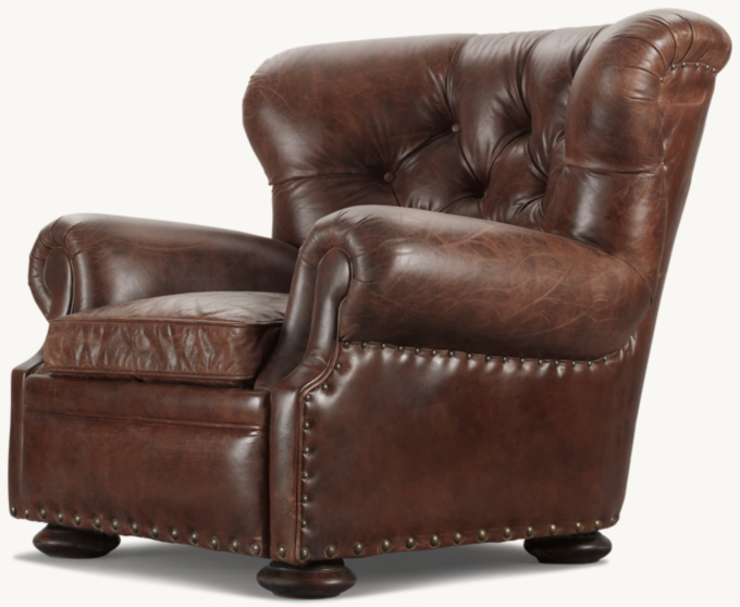 Restoration hardware deals swivel recliner