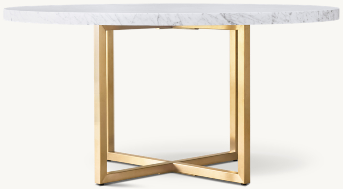 Torano marble oval dining table discount